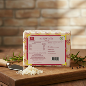 Mishti Gourmet Premium Artisanal Natural Mature Red Cheddar 200g